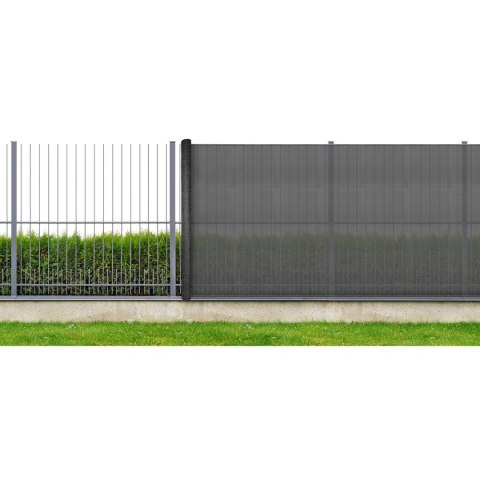 SIATKA CIENIUJĄCA 110G/M2 1.5X10M CIEMNO SZARA SIATKA CIENIUJĄCA 110G/M2 1.5X10M CIEMNO SZARA