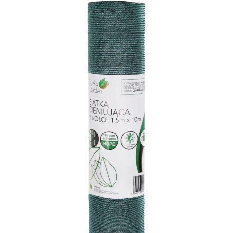 SIATKA CIENIUJĄCA 140G/M2 1.5X10M CIEMNO ZIELONA SIATKA CIENIUJĄCA 140G/M2 1.5X10M CIEMNO ZIELONA