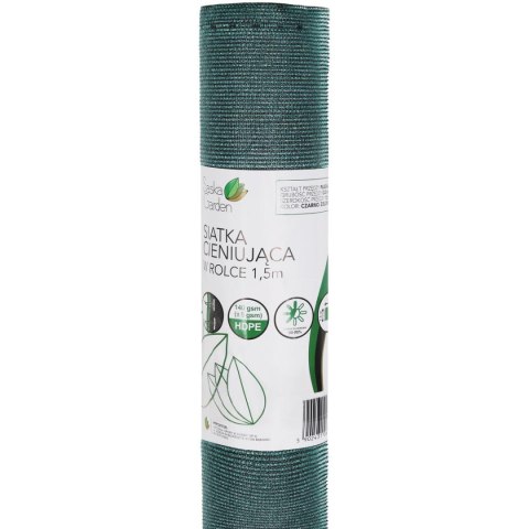 SIATKA CIENIUJĄCA 140G/M2 1.5X50M CIEMNO ZIELONA SIATKA CIENIUJĄCA 140G/M2 1.5X50M CIEMNO ZIELONA