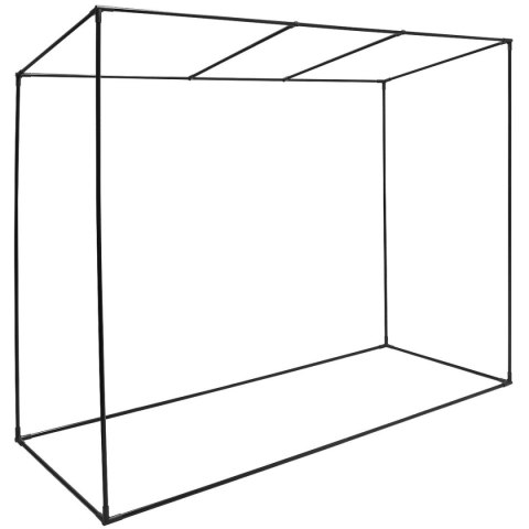 SZKLARNIA DO POMIDORÓW OGÓRKÓW 200x77x168-150CM PE ZIELONA SZKLARNIA DO POMIDORÓW OGÓRKÓW 200x77x168-150CM PE ZIELONA