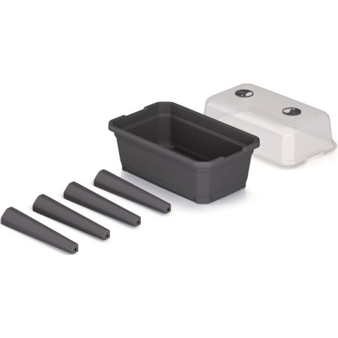 SZKLARNIA STOJĄCA ROZSADNIK RESPANA SET ECOLINE 59,6x36,8x75,3CM ANTRACYT SZKLARNIA STOJĄCA ROZSADNIK RESPANA SET ECOLINE 59,6x36,8x75,3CM ANTRACYT