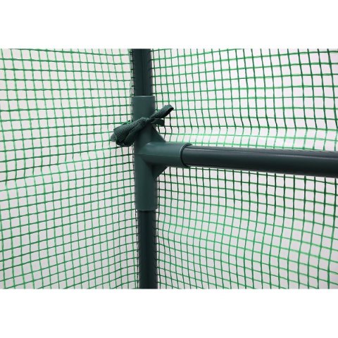SZKLARNIA TUNEL OGRODOWY DWA WEJŚCIA DO POMIDORÓW I OGÓRKÓW 200x100x180CM ZIELONY SZKLARNIA TUNEL OGRODOWY DWA WEJŚCIA DO POMIDORÓW I OGÓRKÓW 200x100x180CM ZIELONY