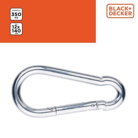 KARABIŃCZYK STALOWY 2SZT BLACK + DECKER KARABIŃCZYK STALOWY 2SZT BLACK + DECKER
