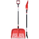 ŁOPATA DO ŚNIEGU SNOWER 55D PROFI CZERWONA