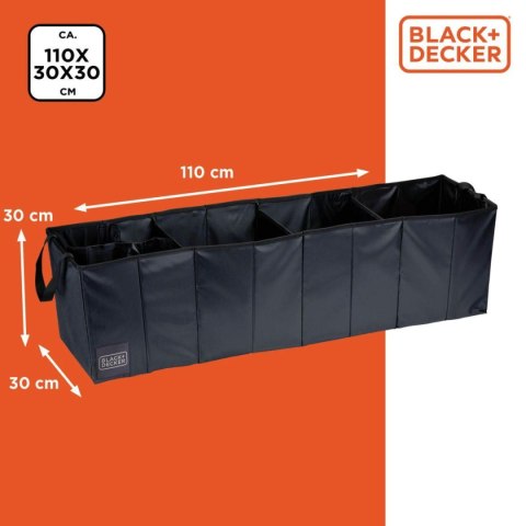 ORGANIZER SCHOWEK 4 KOMORY SKŁADANY 110X30X30cm BLACK + DECKER ORGANIZER SCHOWEK 4 KOMORY SKŁADANY 110X30X30cm BLACK + DECKER