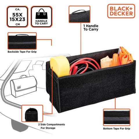 ORGANIZER SCHOWEK TORBA SAMOCHODOWA 50x15x23 CM BLACK + DECKER ORGANIZER SCHOWEK TORBA SAMOCHODOWA 50x15x23 CM BLACK + DECKER