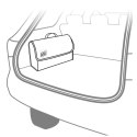 ORGANIZER SCHOWEK TORBA SAMOCHODOWA 50x15x23 CM BLACK + DECKER
