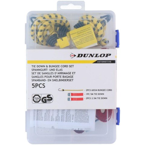 PAS MOCUJĄCY TRANSPORTOWY Z NAPINACZEM I GUMY 5SZT DUNLOP PAS MOCUJĄCY TRANSPORTOWY Z NAPINACZEM I GUMY 5SZT DUNLOP