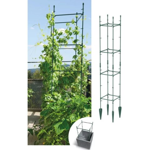 PODPORA DO ROŚLIN FLOO SUPPORTS 21x21x120CM ZIELONY LEŚNY PODPORA DO ROŚLIN FLOO SUPPORTS 21x21x120CM ZIELONY LEŚNY