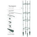 PODPORA DO ROŚLIN FLOO SUPPORTS 21x21x120CM ZIELONY LEŚNY