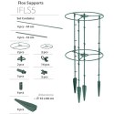 PODPORA DO ROŚLIN FLOO SUPPORTS ŚR. 25 I 35CM ZIELONY LEŚNY