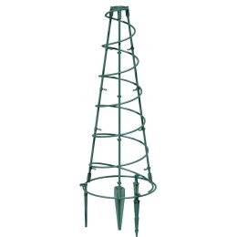 PODPORA DO ROŚLIN FLOO SUPPORTS STOŻKOWA 25X60CM ZIELONY LEŚNY