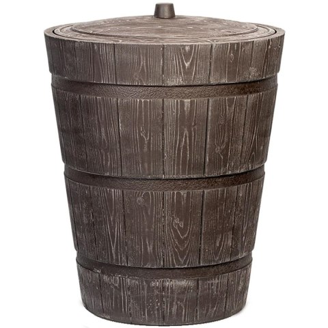 ZBIORNIK POJEMNIK NA WODĘ DESZCZÓWKĘ BECZKA RUSTICO 275L UMBRA WOOD ZBIORNIK POJEMNIK NA WODĘ DESZCZÓWKĘ BECZKA RUSTICO 275L UMBRA WOOD