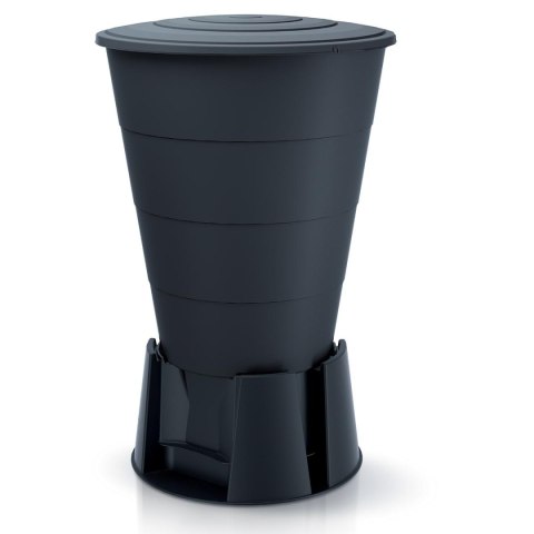 ZBIORNIK POJEMNIK NA WODĘ DESZCZÓWKĘ SMOOTH 210L ANTRACYT ZBIORNIK POJEMNIK NA WODĘ DESZCZÓWKĘ SMOOTH 210L ANTRACYT