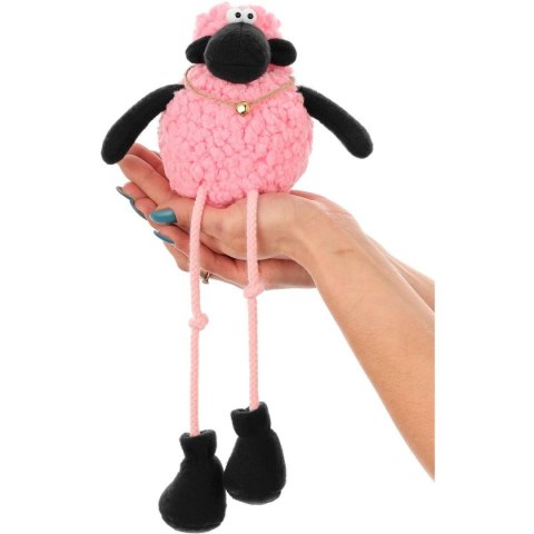 BARANEK SIEDZĄCY RÓŻOWY 10+25CM DEKORACJA WIOSENNA BARANEK SIEDZĄCY RÓŻOWY 10+25CM DEKORACJA WIOSENNA
