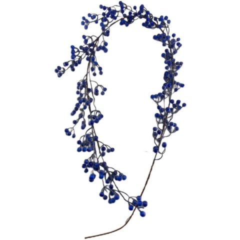 GIRLANDA Z OWOCÓW JARZĘBINY GRANATOWEJ 160CM GIRLANDA Z OWOCÓW JARZĘBINY GRANATOWEJ 160CM