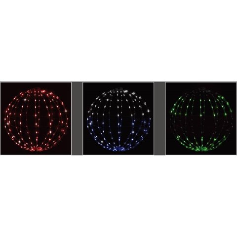 KULA DEKORACYJNA WISZĄCA 168LED RGB 40CM KULA DEKORACYJNA WISZĄCA 168LED RGB 40CM