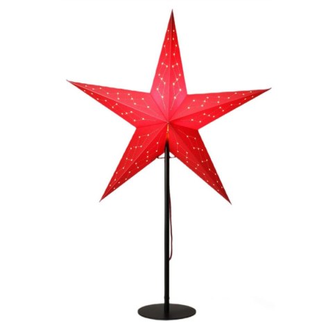 LAMPKA DEKORACYJNA GWIAZDA ADWENTOWA STOJĄCA LED 45CM CZERWONA LAMPKA DEKORACYJNA GWIAZDA ADWENTOWA STOJĄCA LED 45CM CZERWONA