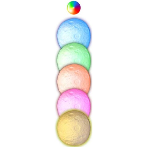 LAMPKA DEKORACYJNA KSIĘŻYC ŚR 11,5CM RGB LAMPKA DEKORACYJNA KSIĘŻYC ŚR 11,5CM RGB