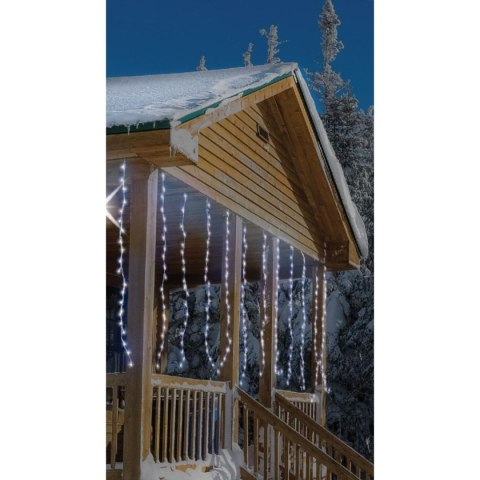 LAMPKI CHOINKOWE KURTYNA ŚWIETLNA WATERFALL ZEW 220 LED ZIMNY BIAŁY 5 PRĘDKOŚCI LAMPKI CHOINKOWE KURTYNA ŚWIETLNA WATERFALL ZEW 220 LED ZIMNY BIAŁY 5 PRĘDKOŚCI