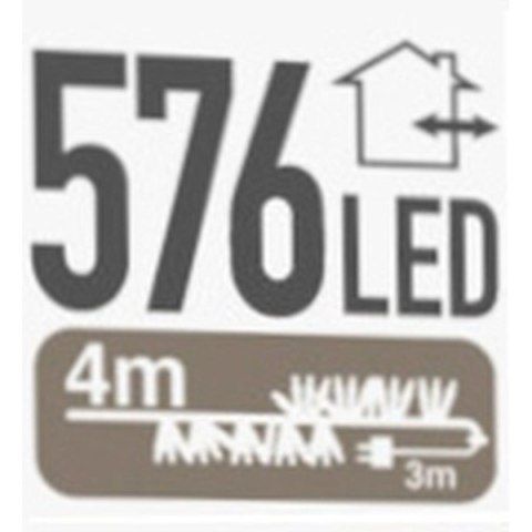 LAMPKI CHOINKOWE ŁAŃCUCH ŚWIETLNY 576 LED TIMER MULTIKOLOR LAMPKI CHOINKOWE ŁAŃCUCH ŚWIETLNY 576 LED TIMER MULTIKOLOR