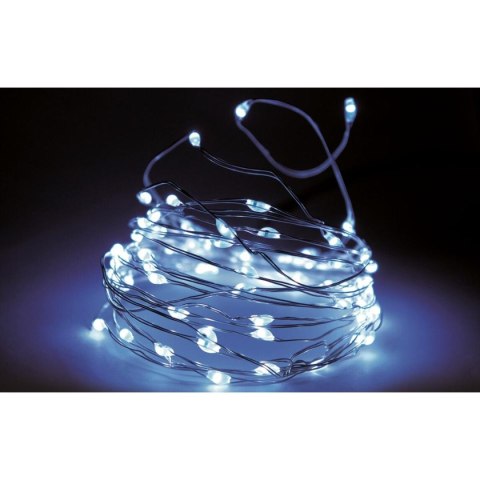 LAMPKI DRUCIKI GIRLANDA 120 LED ZIMNY BIAŁY LAMPKI DRUCIKI GIRLANDA 120 LED ZIMNY BIAŁY