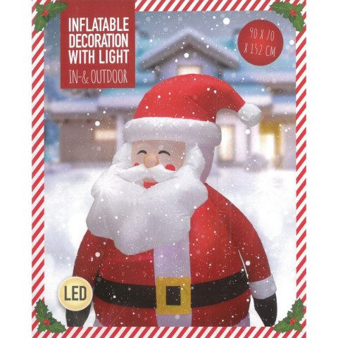 MIKOŁAJ DMUCHANY SAMOPOMPUJĄCY ZEW 150CM LED MIKOŁAJ DMUCHANY SAMOPOMPUJĄCY ZEW 150CM LED