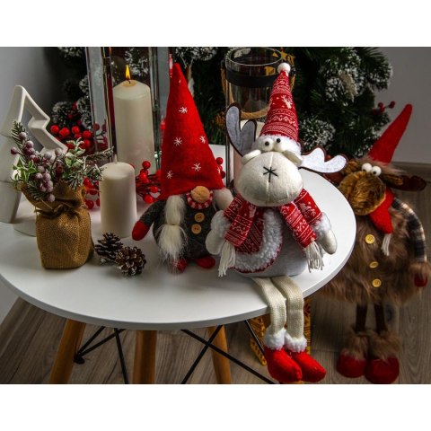 RENIFER ŚWIĄTECZNY DEKORACYJNY 55CM RENIFER ŚWIĄTECZNY DEKORACYJNY 55CM