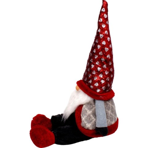 SKRZAT MIKOŁAJ ŚWIĄTECZNY SIEDZĄCY 92CM SKRZAT MIKOŁAJ ŚWIĄTECZNY SIEDZĄCY 92CM