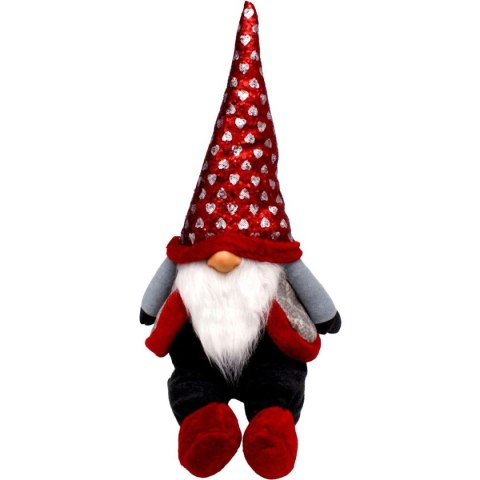 SKRZAT MIKOŁAJ ŚWIĄTECZNY SIEDZĄCY 92CM SKRZAT MIKOŁAJ ŚWIĄTECZNY SIEDZĄCY 92CM