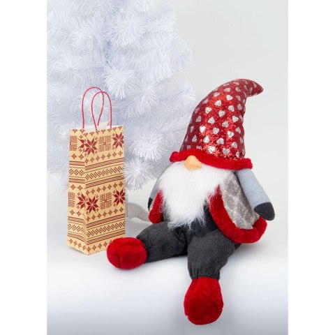 SKRZAT MIKOŁAJ ŚWIĄTECZNY SIEDZĄCY 92CM SKRZAT MIKOŁAJ ŚWIĄTECZNY SIEDZĄCY 92CM