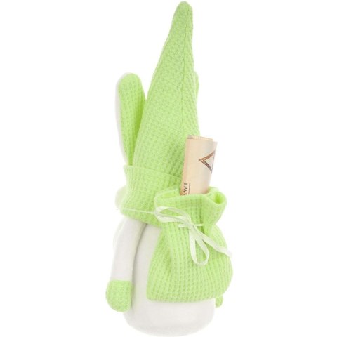SKRZAT ZAJĄCZEK ZIELONY 20CM Z WORKIEM NA PREZENT DEKORACJA WIOSENNA SKRZAT ZAJĄCZEK ZIELONY 20CM Z WORKIEM NA PREZENT DEKORACJA WIOSENNA