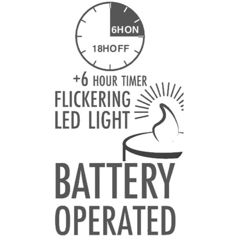 ŚWIECA DEKORACYJNA 70x125MM LED TIMER WHITE ŚWIECA DEKORACYJNA 70x125MM LED TIMER WHITE