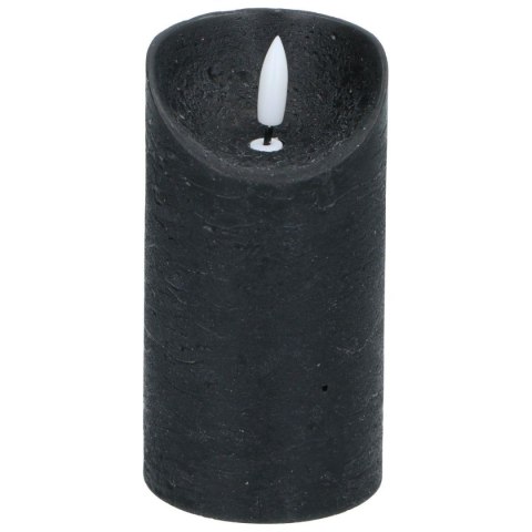 ŚWIECA DEKORACYJNA 70x130MM LED WOSK BLACK ŚWIECA DEKORACYJNA 70x130MM LED WOSK BLACK