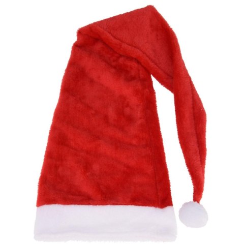 CZAPKA MIKOŁAJA PLUSZOWA 125CM CZAPKA MIKOŁAJA PLUSZOWA 125CM