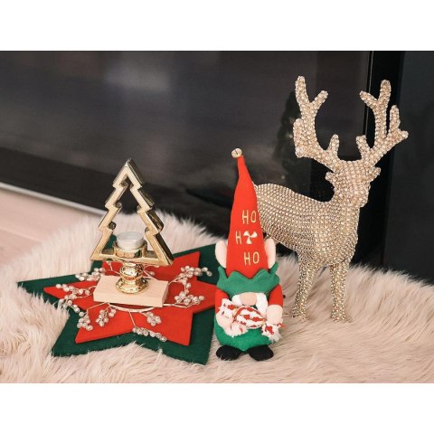 ELF DEKORACYJNY 28CM Z WORKIEM NA PREZENT ELF DEKORACYJNY 28CM Z WORKIEM NA PREZENT