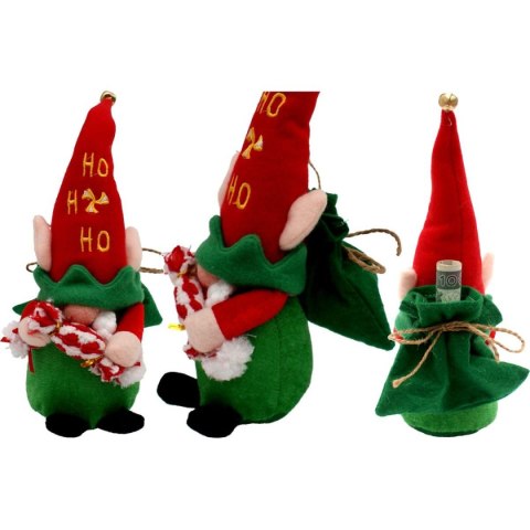 ELF DEKORACYJNY 28CM Z WORKIEM NA PREZENT ELF DEKORACYJNY 28CM Z WORKIEM NA PREZENT