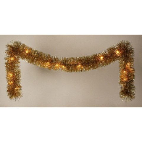 GIRLANDA DEKORACYJNA 270CM 26LED ZŁOTA GIRLANDA DEKORACYJNA 270CM 26LED ZŁOTA