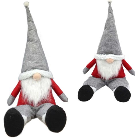 MIKOŁAJ DEKORACYJNY LAZY SANTA 45+20CM MIKOŁAJ DEKORACYJNY LAZY SANTA 45+20CM
