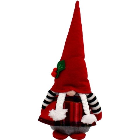 SKRZAT GNOM DEKORACYJNY 30CM Z JARZĘBINĄ GIRL SKRZAT GNOM DEKORACYJNY 30CM Z JARZĘBINĄ GIRL