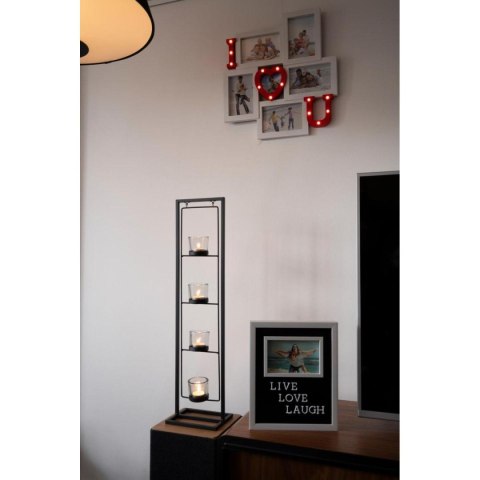ŚWIECZNIK DRABINKA NA 4 TEE LIGHT ŚWIECZNIK DRABINKA NA 4 TEE LIGHT