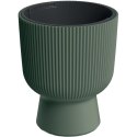 DONICZKA DO KWIATÓW MILLY NA NODZE ŚR 30CM ZIELONA PINA