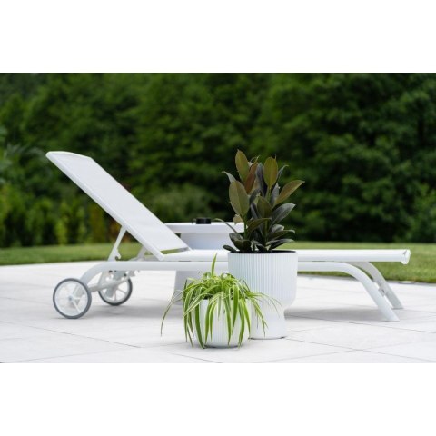 DONICZKA DO KWIATÓW MILLY NA NODZE ŚR 30CM ZIELONA PINA DONICZKA DO KWIATÓW MILLY NA NODZE ŚR 30CM ZIELONA PINA