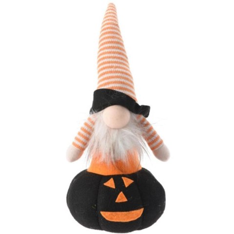 FIGURKA DEKORACYJNA NA DYNI 35CM LED HALLOWEEN CZARNY FIGURKA DEKORACYJNA NA DYNI 35CM LED HALLOWEEN CZARNY