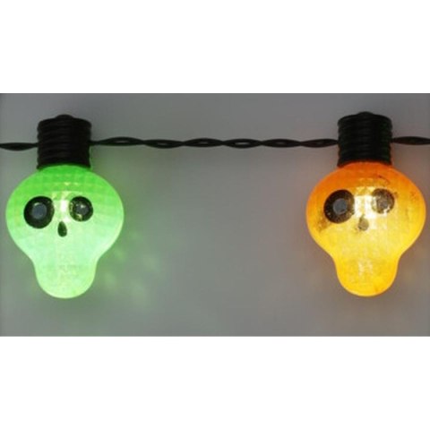 GIRLANDA HALLOWEEN CZASZKI 10LED GIRLANDA HALLOWEEN CZASZKI 10LED