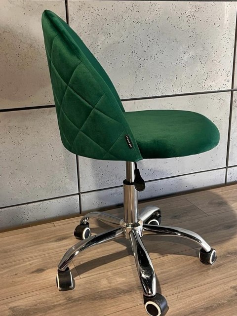 Krzesło obrotowe GLORIA OFFICE GREEN VELVET Krzesło obrotowe GLORIA OFFICE GREEN VELVET