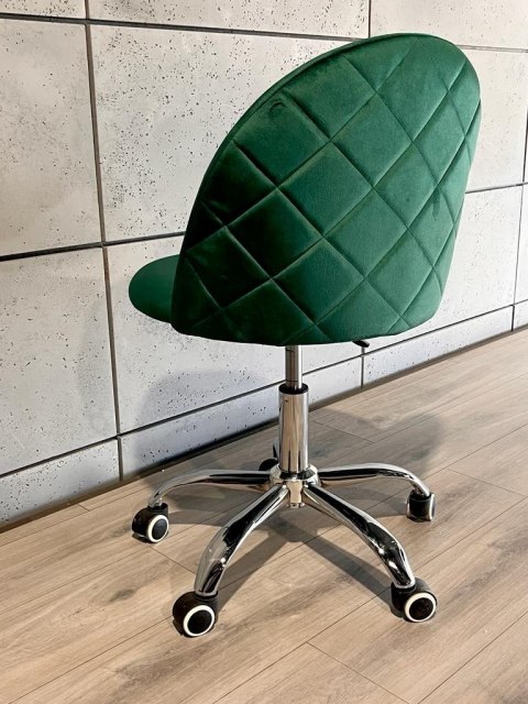 Krzesło obrotowe GLORIA OFFICE GREEN VELVET Krzesło obrotowe GLORIA OFFICE GREEN VELVET