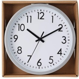 ZEGAR ŚCIENNY PP 20CM BIAŁY