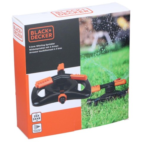 ZRASZACZ OBROTOWY 3 RAMIENNY 15 DYSZ BLACK+ DECKER ZRASZACZ OBROTOWY 3 RAMIENNY 15 DYSZ BLACK+ DECKER