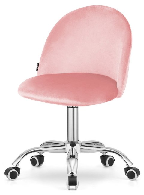 Krzesło obrotowe GLORIA OFFICE PINK VELVET Krzesło obrotowe GLORIA OFFICE PINK VELVET
